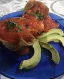 Huevos rancheros al horno
