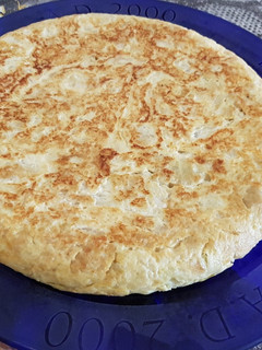 Una foto de Tortilla de coliflor