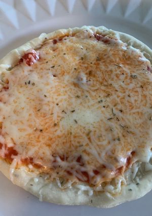 Una foto de Pizza fácil en sartén