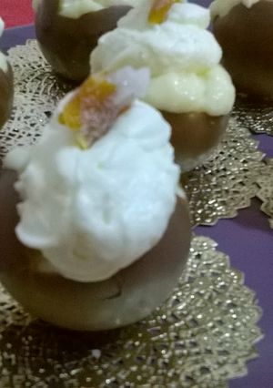Una foto de Canastitas de chocolate