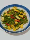 Tumis Buncis Tahu Kuning