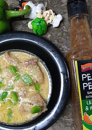 A picture of Peri lemon karahi.