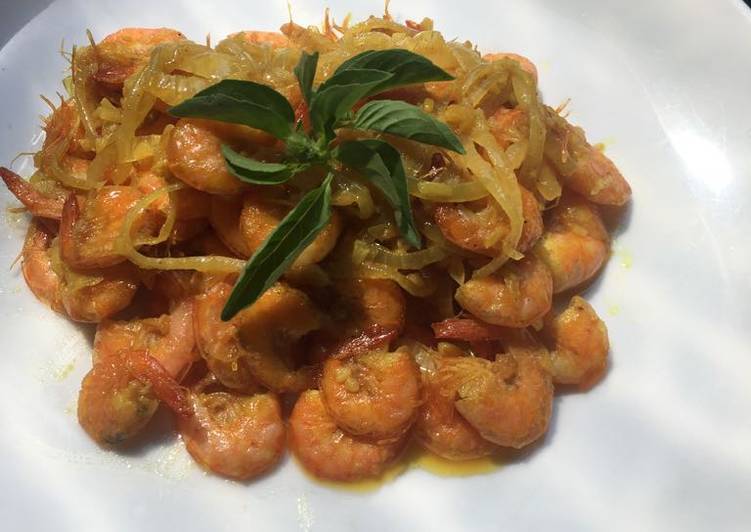 Resep Udang Saus Mentega Gurih Bgt Yang Gurih