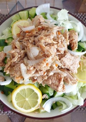 Foto resep Salad Tuna Timun