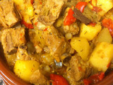 Guiso de costillas de cerdo con patatas
