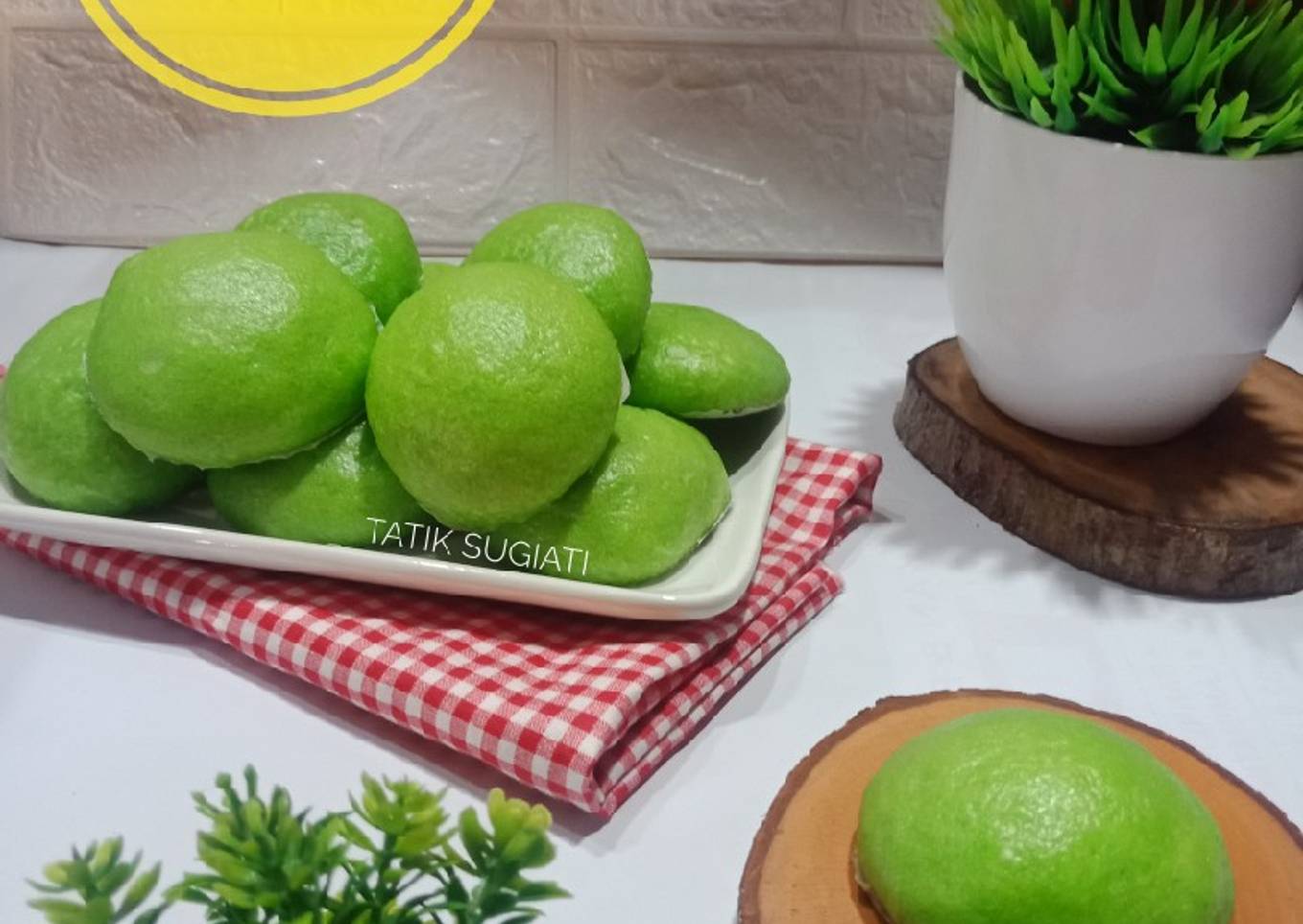 Bakpao Pandan Isi Coklat
