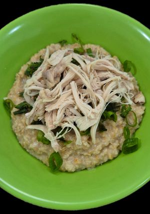 Foto resep Bubur Ayam Oat