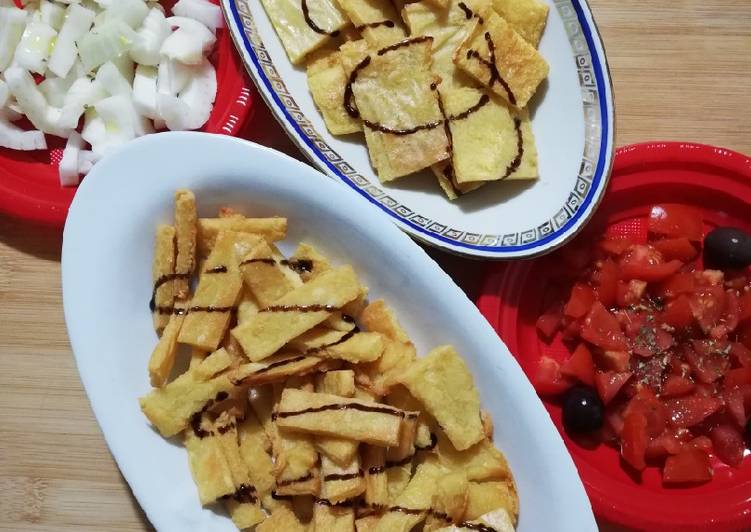 Ricetta Panelle Fritte E Al Forno Glutenfree Di Bettercall Nara Cookpad