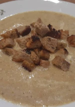Gombakrém leves recept fotója