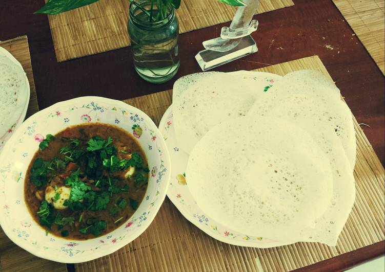 Palappam n mutta roast