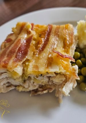 Bacon-ös rakott csirkemell 🥓🐔 recept fotója