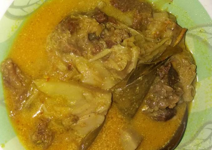 Cara Buat Gulai nangka daging ala ai Untuk Jualan