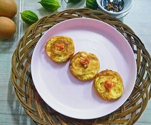 Mudah Cepat Memasak Telur dadar pare Pontianak Ala Warung