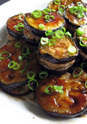 A picture of Teriyaki Eggplant & Pork Mince.