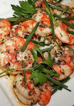 A picture of Salt and Pepper Prawns.