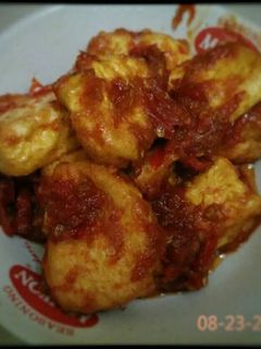 Foto resep Tahu balado sambel terasi