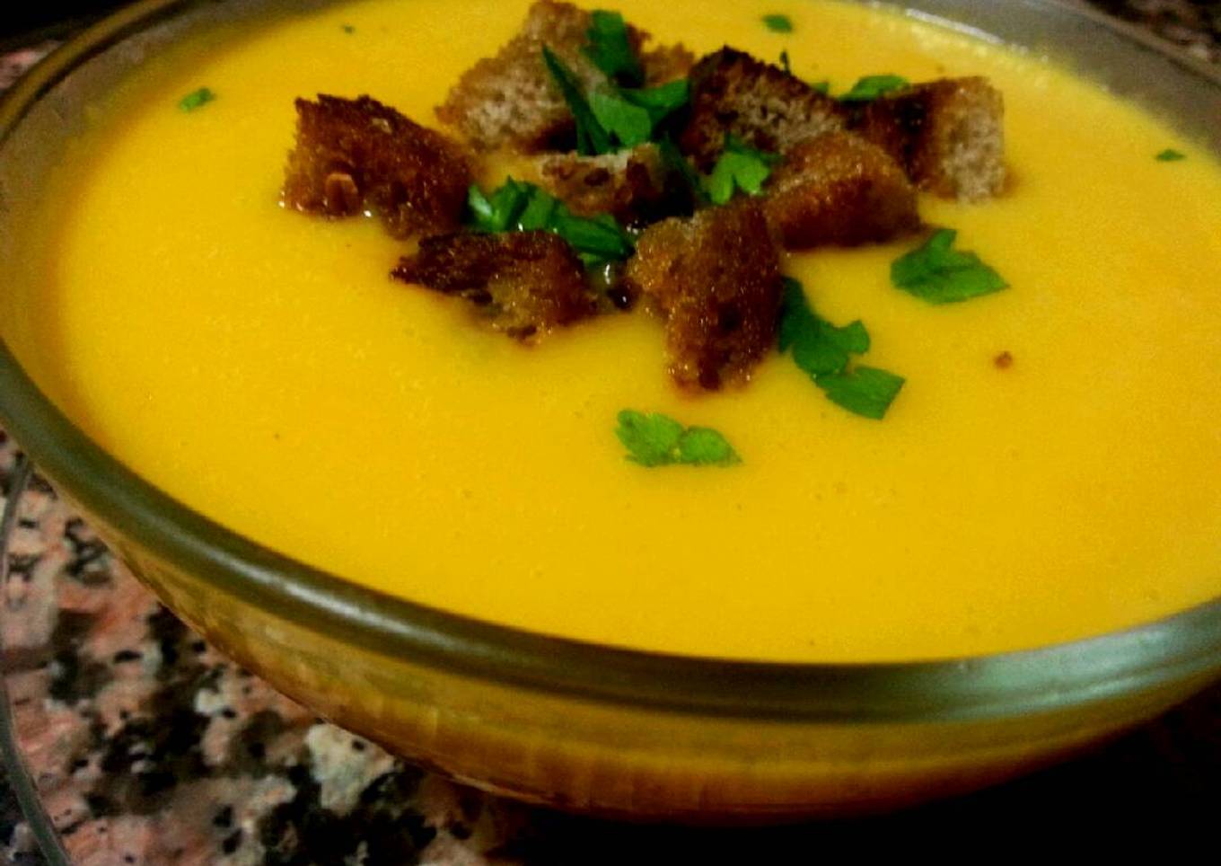 Crema de verduras mediterránea