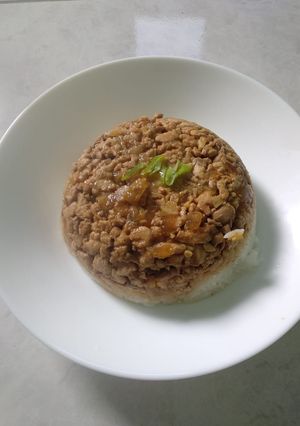 Foto resep Nasi tim ayam