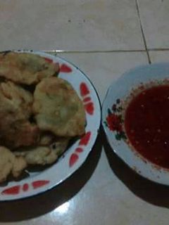Foto resep Pempek teri sambal