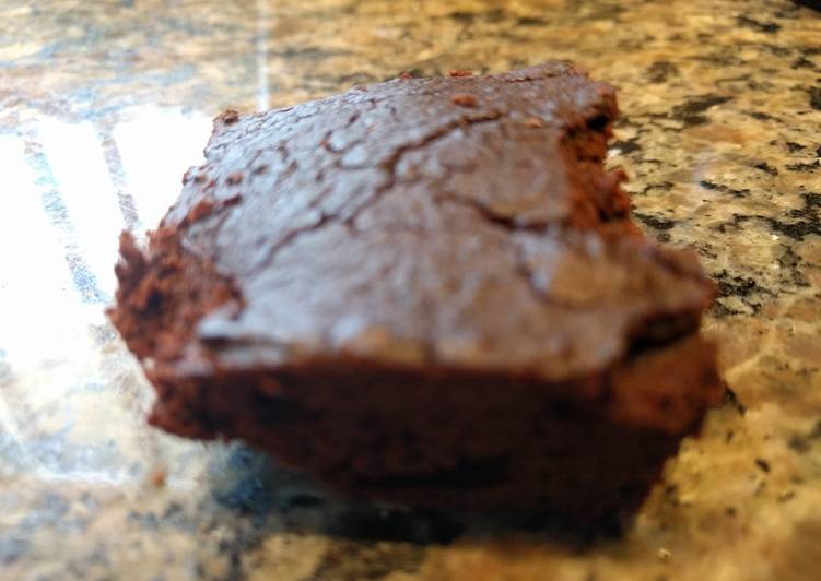 Steps to Make Super Quick Homemade Simple black bean brownie