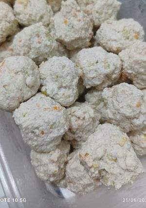 Foto resep Bola-bola Tahu Ayam mix sayur