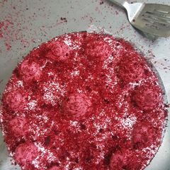 A picture of Red velvet cake.