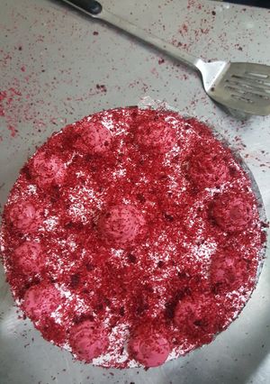 A picture of Red velvet cake.