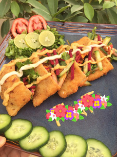A picture of Square Bread Shawarmas.