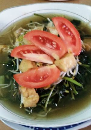 Foto resep Tumis Kangkung Toge Tahu