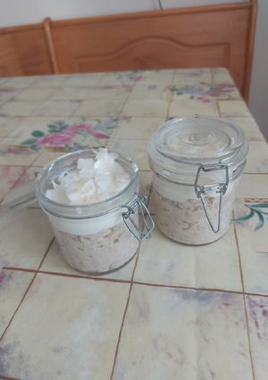 Una foto de Avena sabor coco
