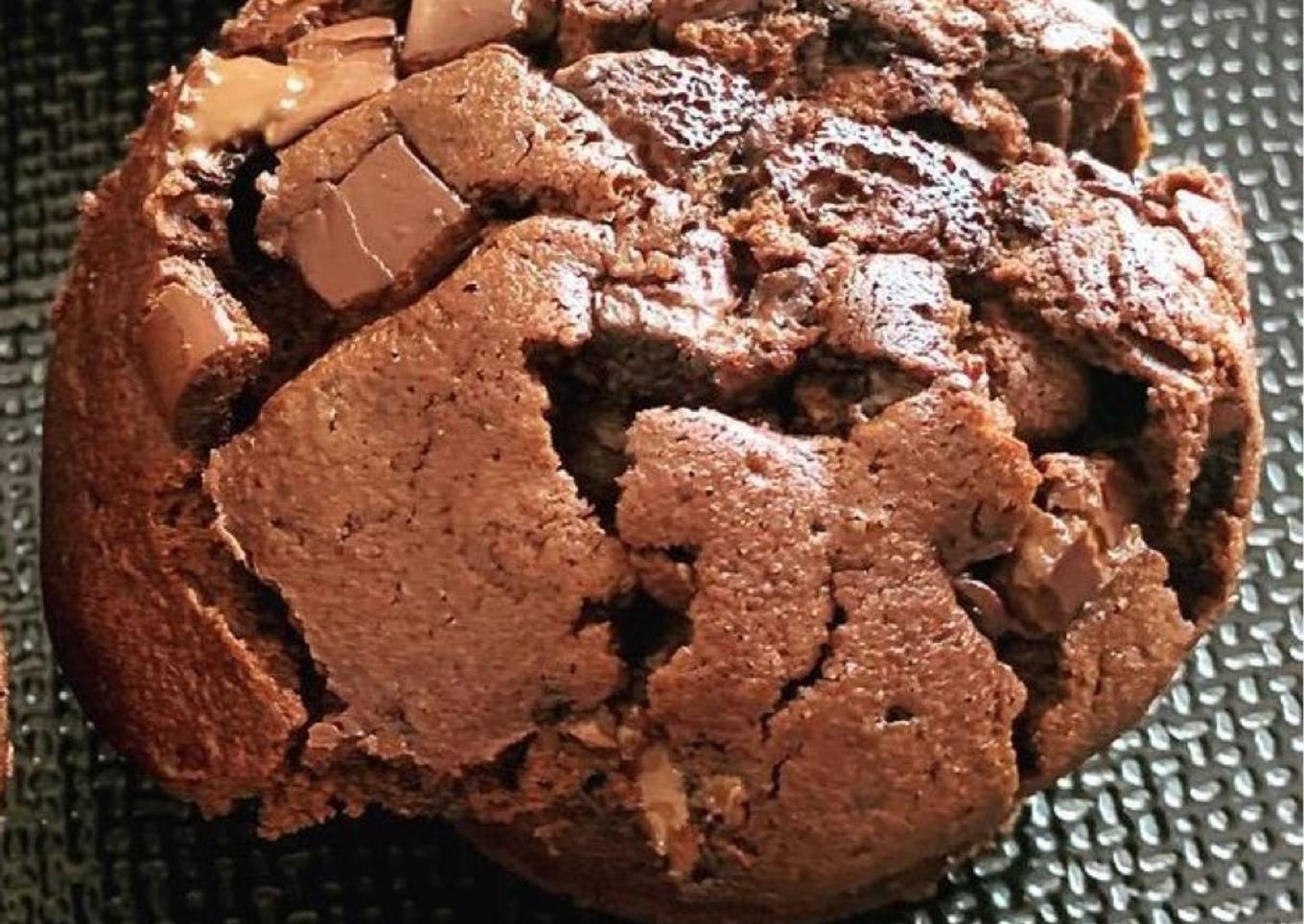Muffins tout chocolat healthy