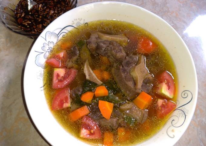 Resep Sop Buntut Homemade, Lezat Sekali