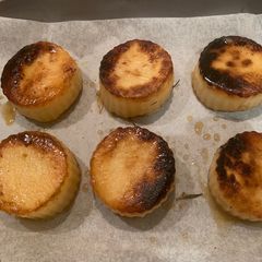 A picture of Fondant potatoes.