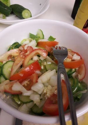 Foto resep Simple salad