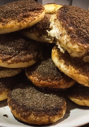 Una foto de Tortitas negras