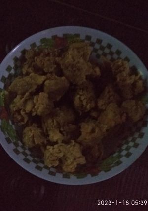 Foto resep Ayam kentaki tepung curah
