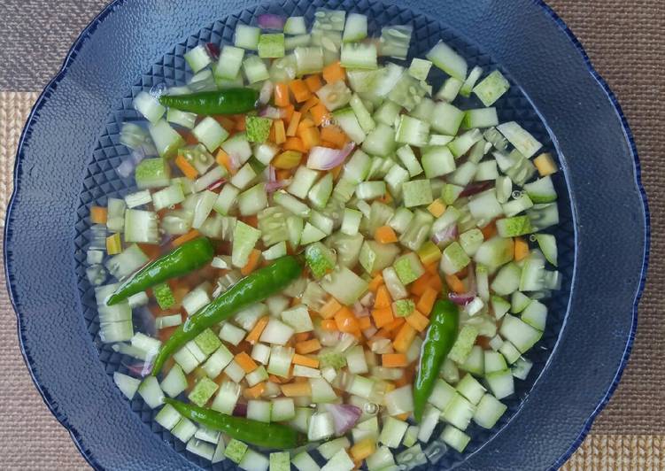 Asinan Acar timun wortel syeger