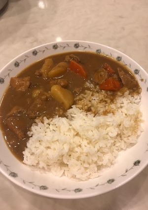 日式咖哩飯 的食譜成品照片
