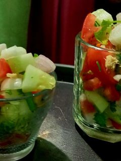 कचूमर सलाद । रेसिपी मुख्य फोटो
