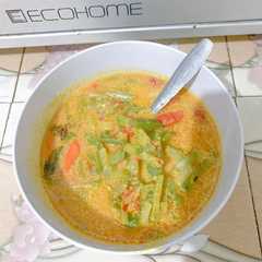 A picture of Sayur Lodeh Labu Siam.