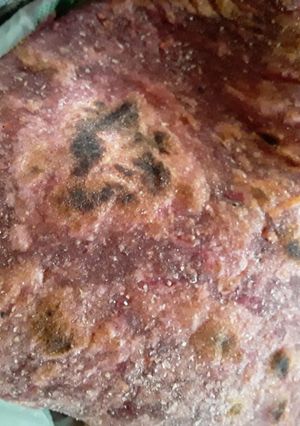 A picture of Beetroot Paratha.