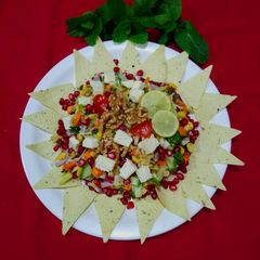 A picture of Walnuts Fruits Paneer Salad.