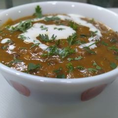 A picture of Dal Makhni.