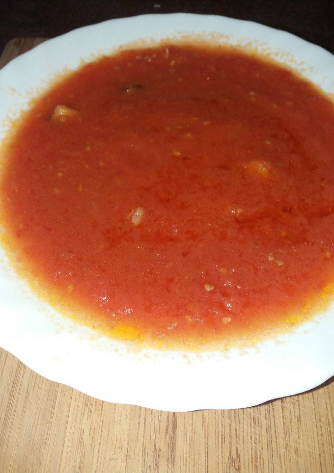 Una foto de Tomate frito natural