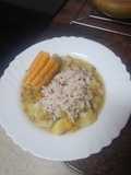 Potaje de lentejas con arroz