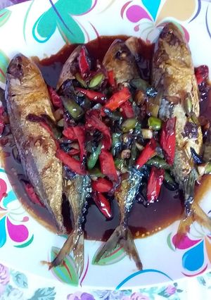 Foto resep Ikan gembung rebus masak kecap