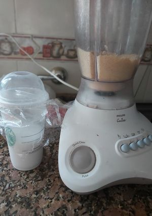 Una foto de Leche y harina de coco