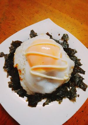 Hình của món Cơm rang kimchi cực healthy.
