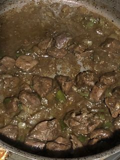 صورة لوصفة كبده بالصويا صوص