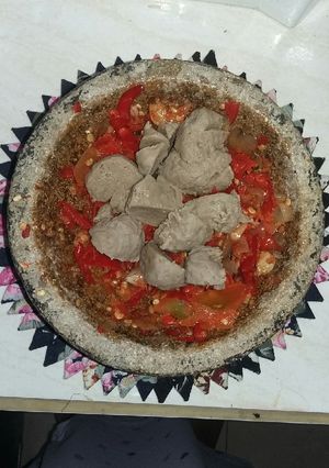 Foto resep Baso geprek